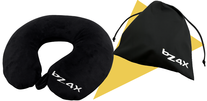 bZ4X 快適オリジナルネックピロー＋収納袋セット