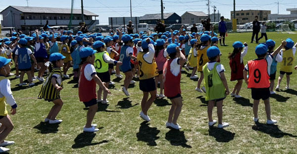 さくら幼稚園でサッカー巡回指導を実施いたしました