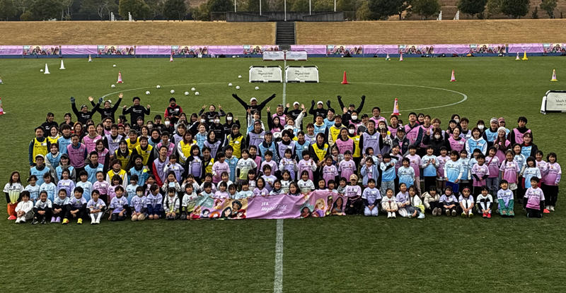 JFAマジカルフィールドでサッカー巡回指導を実施いたしました