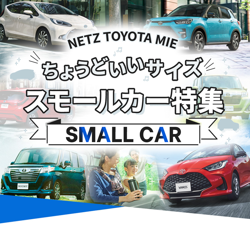 ちょうどいいサイズ スモールカー特集