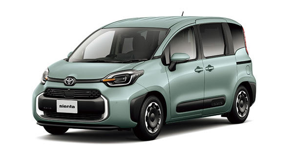 シエンタを一部改良するとともに、コンプリートカー